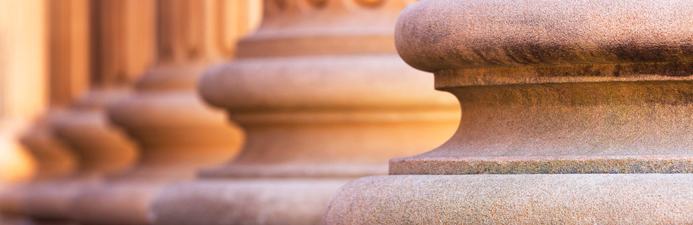 stone building pillar